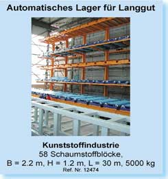 Automatisches Lager fr Langgut